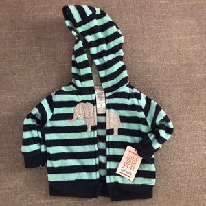 Brand New Fleece Zip Up 3 MON